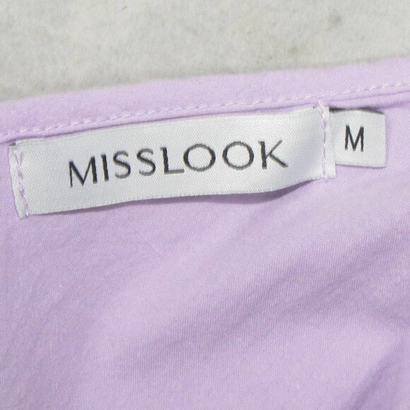 Mislook Lilac Floral Lace Tank Blouse Size Medium - Picture 6 of 6